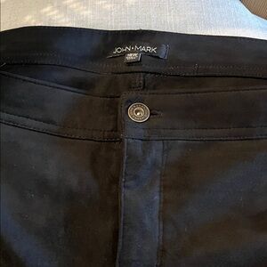 John Mark Elegant Black Trousers